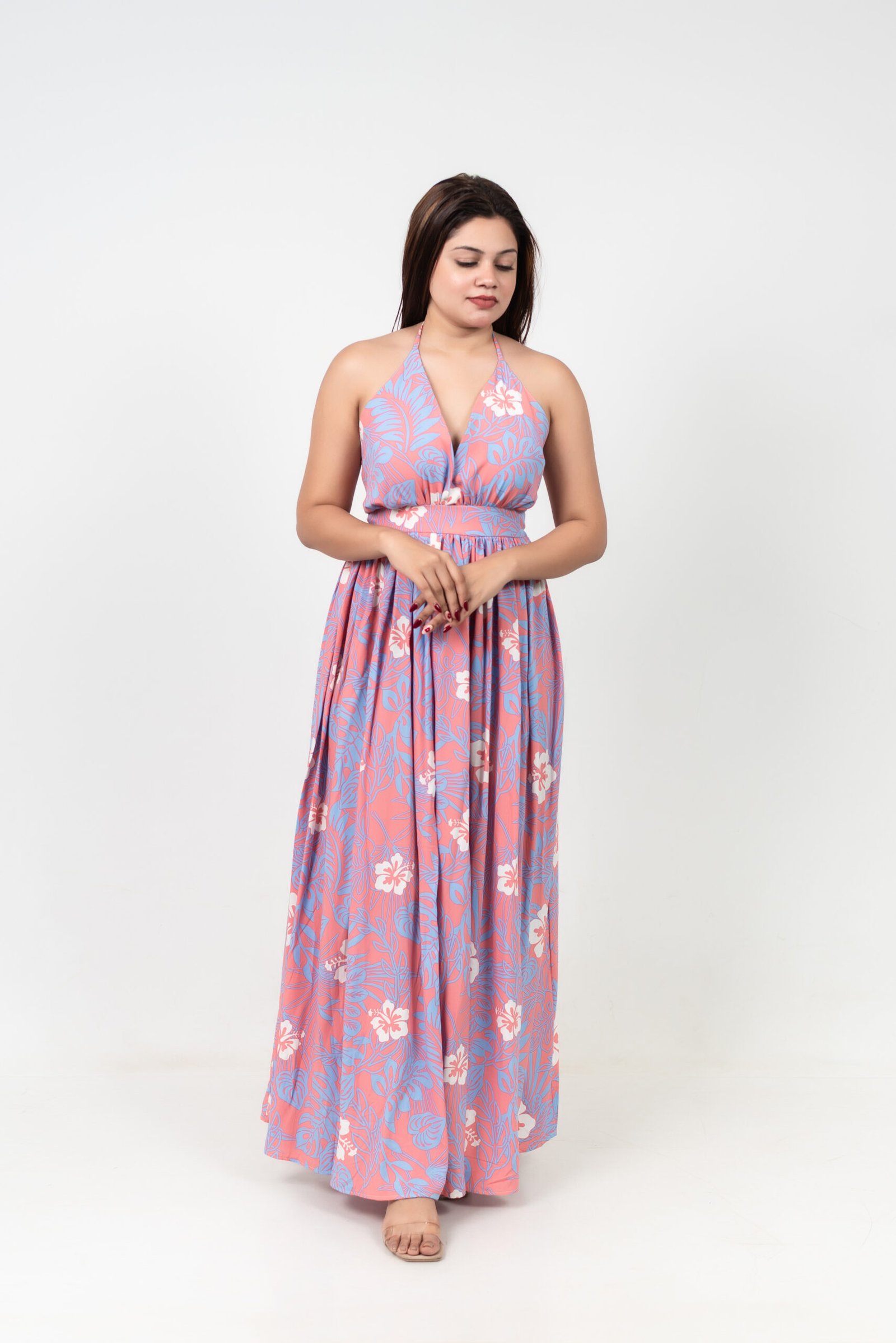 Lavender Bloom Maxi dress
