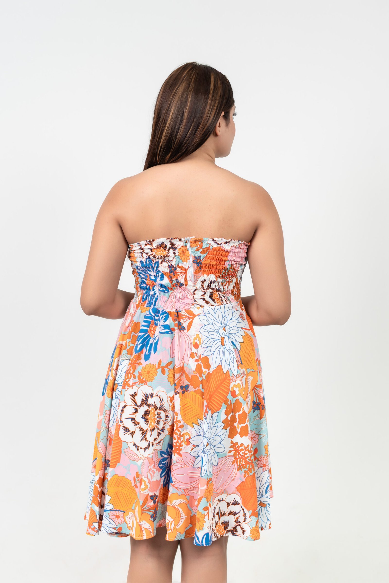 Tropical Bloom Mini dress